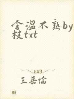 含温不熟by词枝txt封面