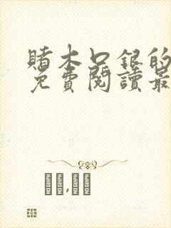 赌木口银的小说免费阅读最新