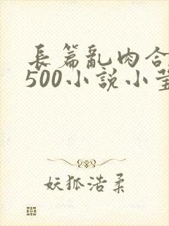 长篇乱肉合集乱500小说小莹封面