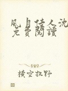 风月佳人沈修延免费阅读封面