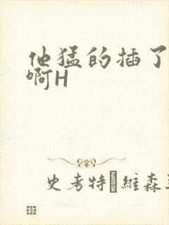 他猛的插了进去啊H