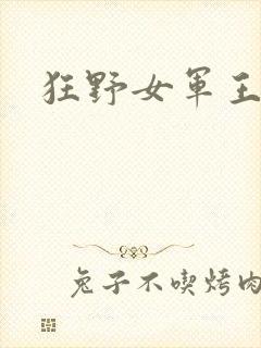 狂野女军王封面