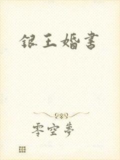 银王婚书封面
