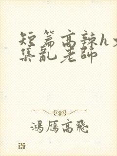 短篇高辣h文合集乱老师封面