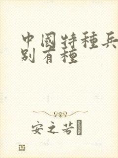 中国特种兵之特别有种