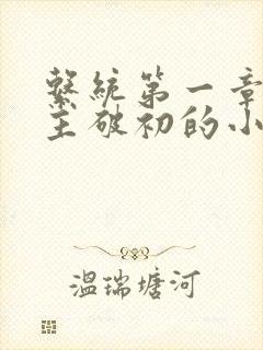 系统第一章给宿主破初的小说