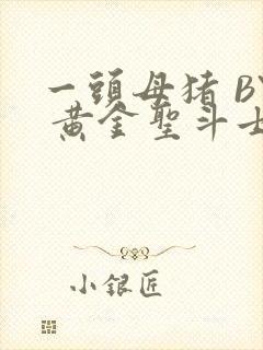 一头母猪 BY 黄金圣斗士