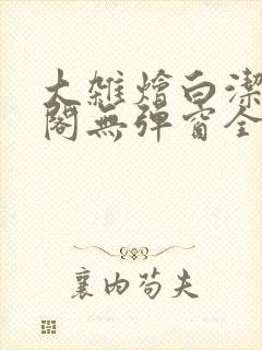 大杂烩白洁笔趣阁无弹窗全本