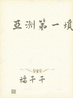 亚洲第一坟封面