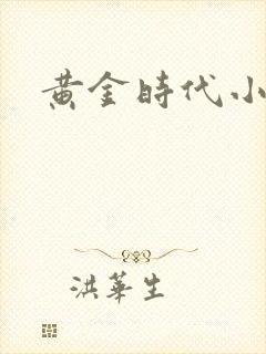 黄金时代小说