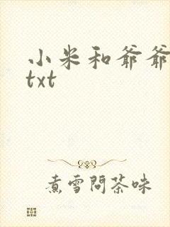 小米和爷爷全篇txt