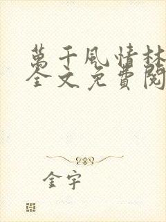 万千风情林小涛全文免费阅读封面