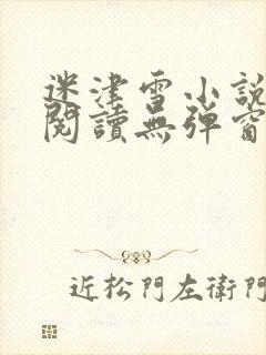 迷津雪小说免费阅读无弹窗