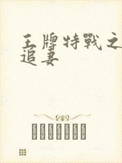 王牌特战之军少追妻