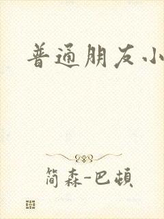 普通朋友小说