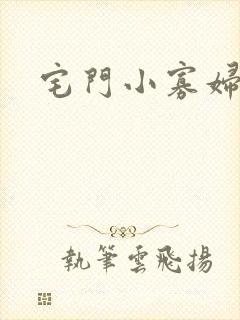 宅门小寡妇封面