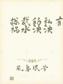 总裁的私有宝贝祸水泱泱