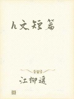 h文短篇封面