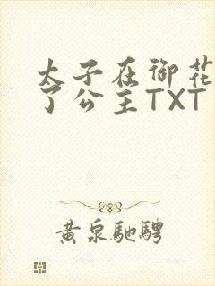 太子在御花园要了公主TXT