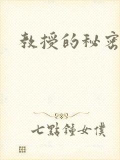 教授的秘密封面