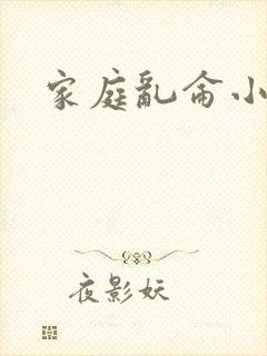 家庭乱仑小说