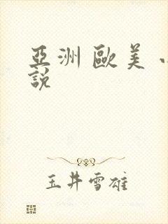 亚洲 欧美 小说