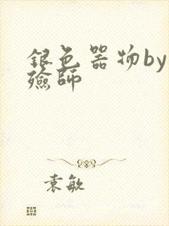 银色器物by入殓师封面