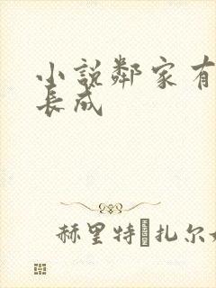 小说邻家有女初长成