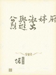 公与淑婷厨房猛烈进出