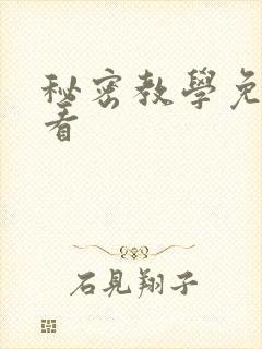 秘密教学免费观看