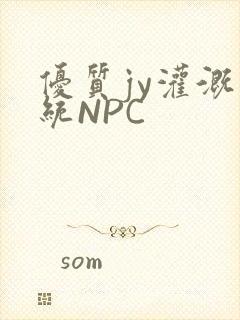 优质jy灌溉系统NPC封面