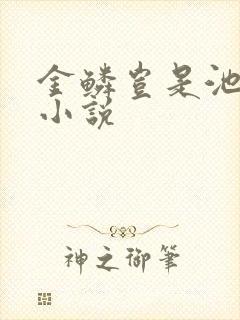 金鳞岂是池中物小说封面