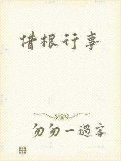 借根行事
