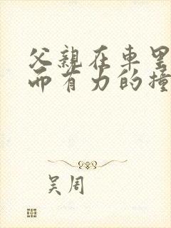 父亲在车里缓慢而有力的撞着