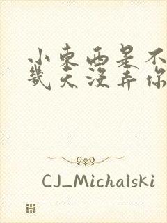 小东西是不是好几天没弄你了封面