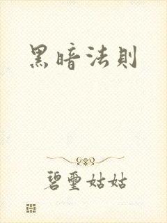 黑暗法则封面