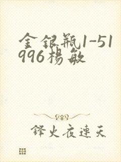 金银瓶1-51996杨敏