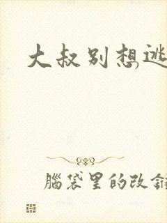 大叔别想逃