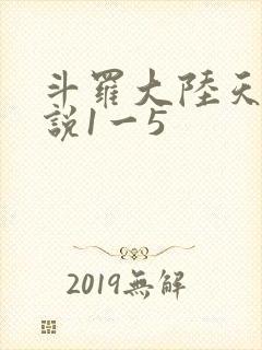 斗罗大陆天狂传说1一5