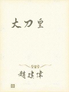 大刀皇封面