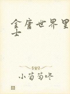 金庸世界里的道士