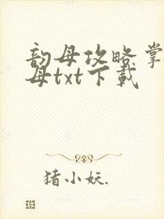 韵母攻略掌中美母txt下载