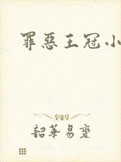 罪恶王冠小说封面