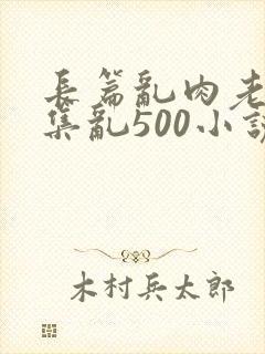 长篇乱肉老师合集乱500小说