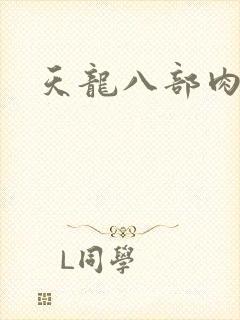 天龙八部肉集封面
