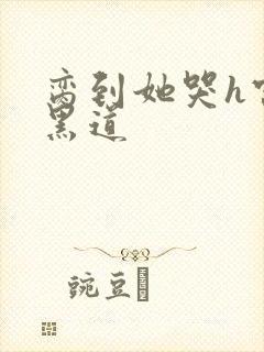 脔到她哭h宫交黑道