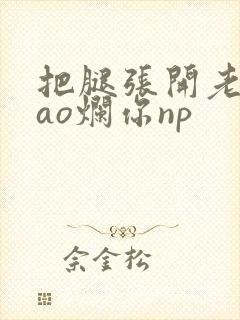 把腿张开老子cao烂你np封面