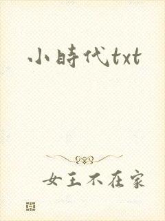 小时代txt封面