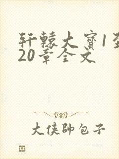 轩辕大宝1至720章全文