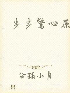 步步惊心原著